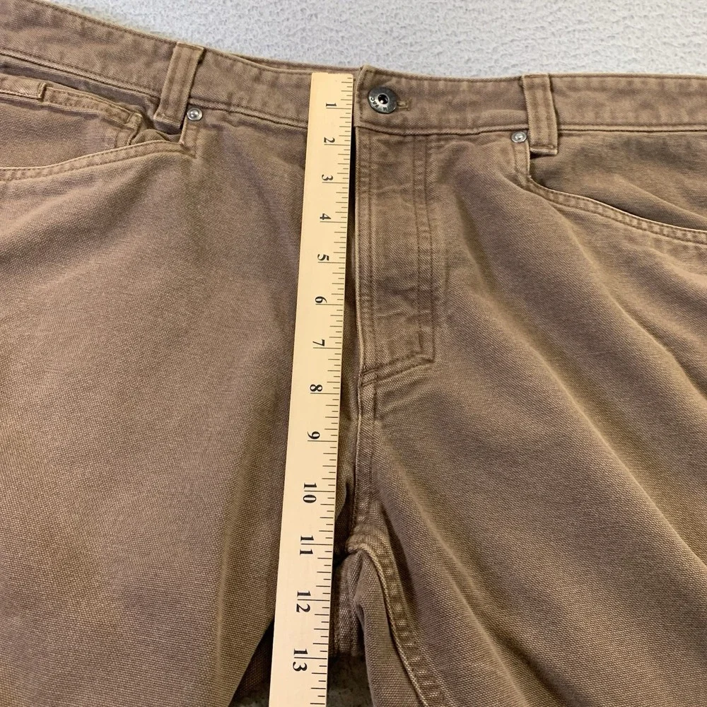The North Face Canvas Pants Mens 36x29 Brown Relaxed Work Hike Outdoor‎ Gorpcore